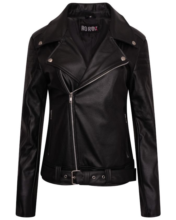 Punk Rave Women New Goth Women PU Leather Rock studded Jacket Coat  Streampunk 
